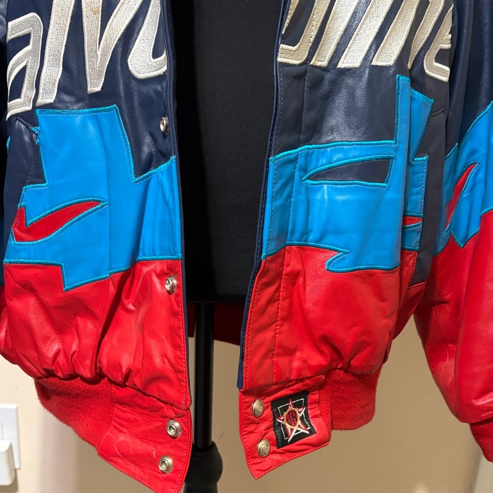 Valvoline Racing Jacket in Blue and Red - Picture 3 of 6
